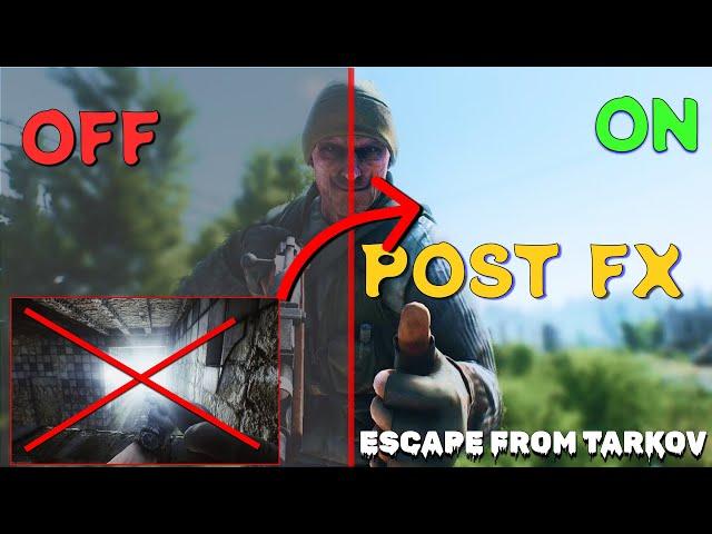 POST FX который не режет FPS | BEST POST FX | ESCAPE FROM TARKOV #postfx #eft #tarkov #xogi4