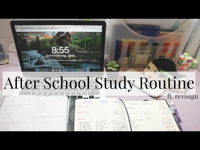 After School Study Routine | Everything Janis