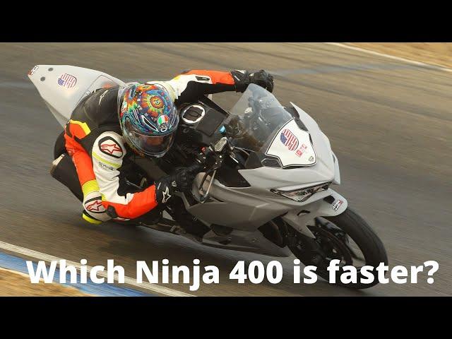 Ninja 400's Humiliate Thunderhill A Group Track Day - ShortGuyMoto