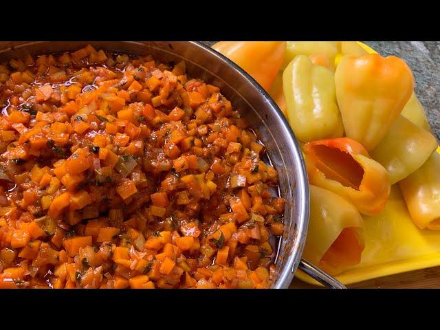 ФАРШИРОВАННЫЕ ПЕРЦЫ ПО БОЛГАРСКИ. Вкуснейшая закрутка на зиму !Պերեց