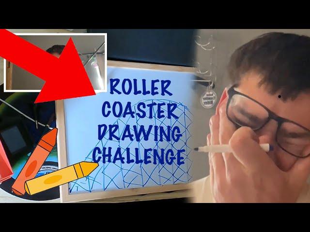 Such a Fail!! Roller Coaster Drawing Challenge - Parkessent 2023
