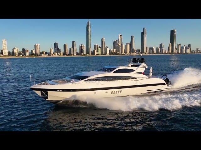 Mangusta 105 'HELLS BELLS' Superyacht | $2.6M REFIT | Gold Coast