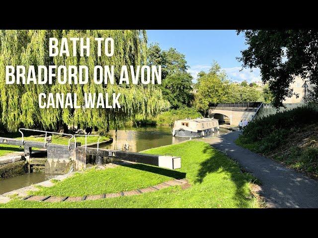 BATH  to BRADFORD ON AVON Canal Walk | Kennet and Avon Canal