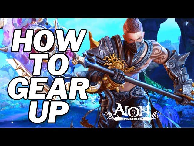 Aion Classic EU BEST GEAR! - How To Gear Up? Beginners Guide 2023