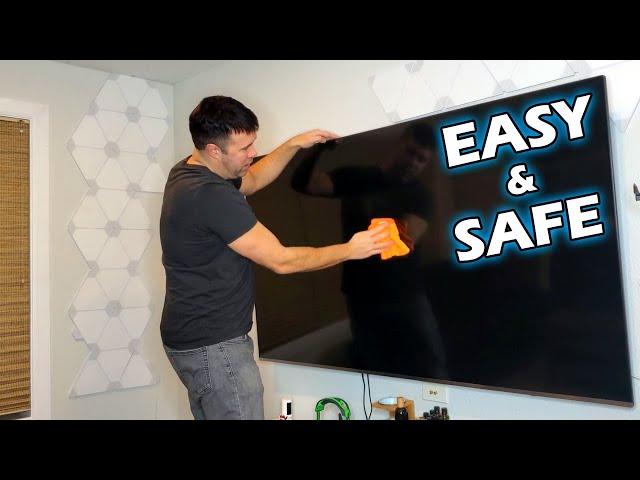 How To Clean a Flat Screen TV Without Damaging It