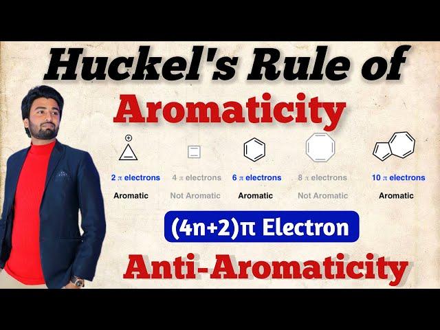 Huckel Rule of Aromaticity || Huckel rule for aromatic compounds || Anti-Aromaticity #aromaticity