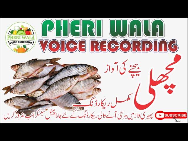 Machli Bechne Ki Awaz | Aslam Darzi Ki Awaaz | Pheri Wala Voice Recording 2022