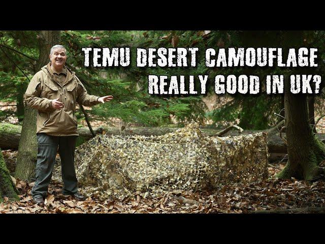 TEMU Desert Camouflage Really Works in the UK!