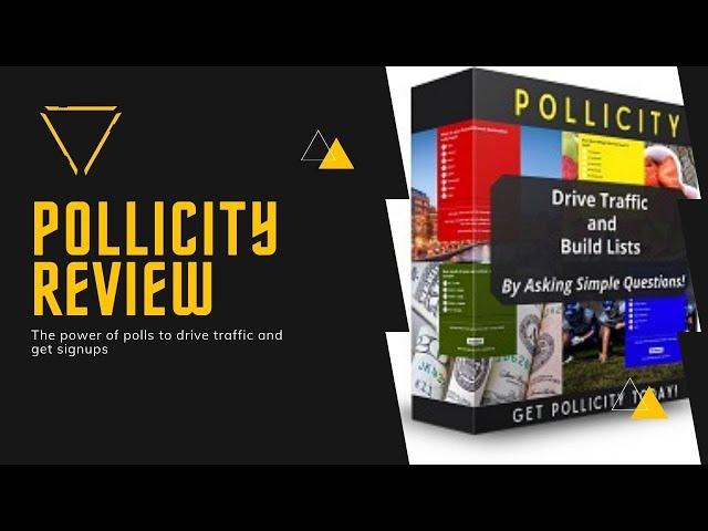 Pollicity Review: The power of polls to drive traffic and get signups