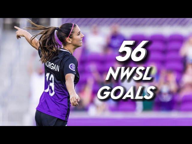 Alex Morgan - All 56 NWSL Goals 2011-2022 ᴴᴰ