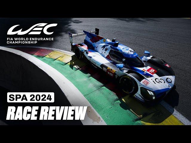 TotalEnergies 6 Hours of Spa | 2024 Race Review I FIA WEC