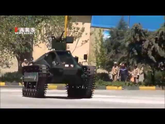 Iranian made Fallagh ultra light tracked combat vehicle remote weapon station