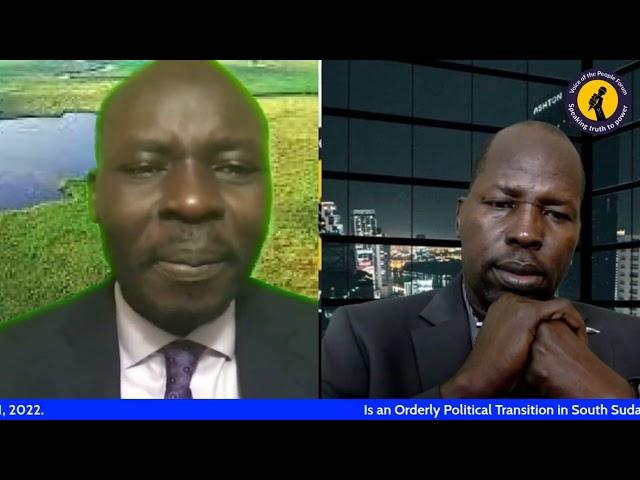 Voice of the People Forum, VOTPF, full interview with Dr. Peter Bair Ajak - December 31, 2022.