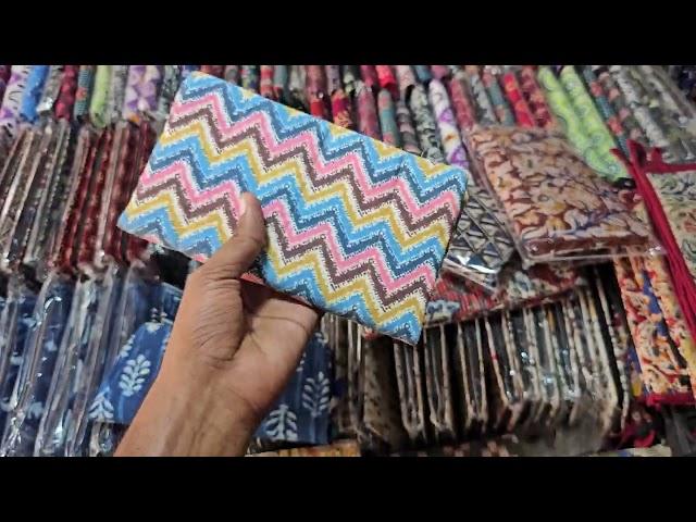 Stocks update in our beach shop | beach stall ️ | Kalamkari & Cotton bags 