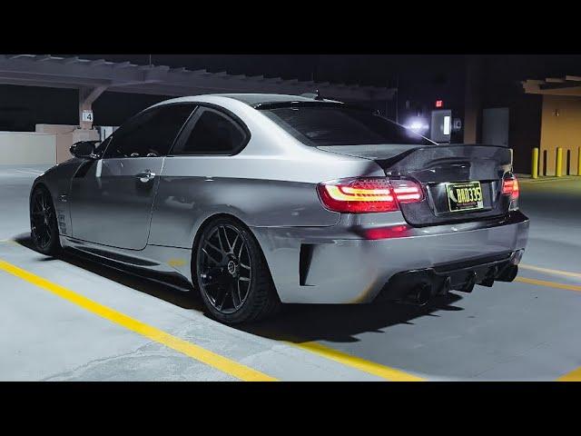 Night Run | POV drive 700hp flame shooting manual single turbo 335i