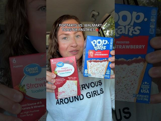 Poptarts vs. Walmart's Toaster Pastries  | Food Battle Review #poptarts #breakfast #walmartfinds