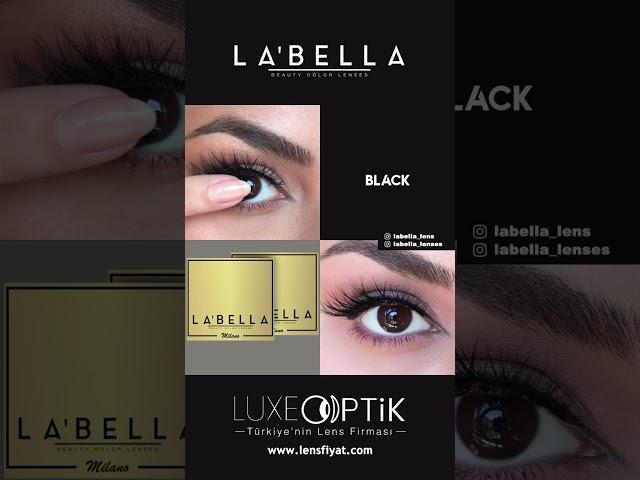 Labella Lens Türkiye Distribütörü | Labella Black #lens #lenses #black  #labella www.lensfiyat.com