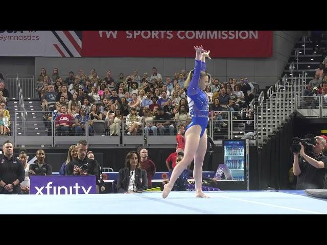 Jade Carey -  Floor Exercise -  2024 Xfinity U.S. Championships -  Senior Women Session 2 Day 2