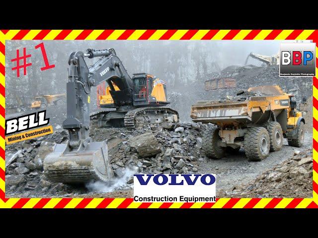 Volvo EC950F & Bell B60E, Volvo A40F, Switzerland, 2022 #1