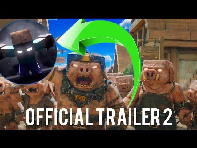 Minecraft movie 2025 new trailer/sneak peek