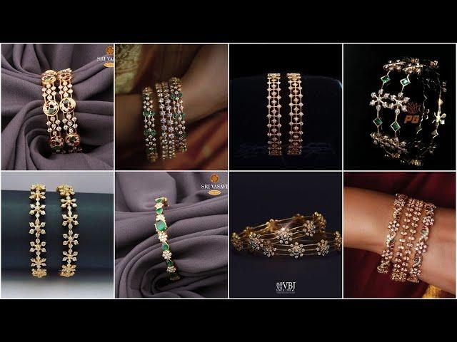 Latest Diamond Bangle Designs 2022 || Beautiful Diamond Bangles 2022 || Best Diamond Bangles