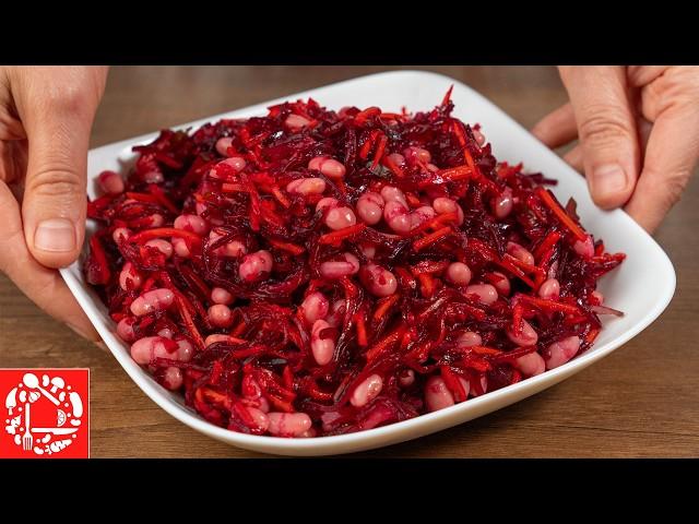 SALADS IN 5 MINUTES from regular beets! But how DELICIOUS!