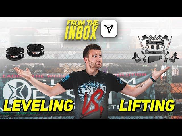 Leveling Kit vs Lift Kit || From The Inbox