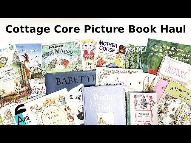 NEW Baby NEW Books Announcement // Vintage Cottage Core Inspired Picture Book Haul