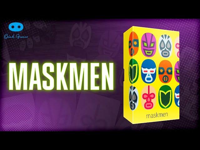 Серия OINK Games | Играем в настольную игру Maskmen