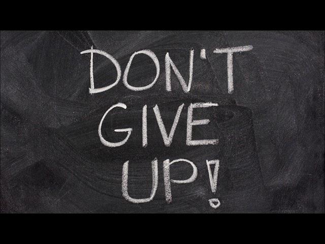 Don't give up - Neil Cross