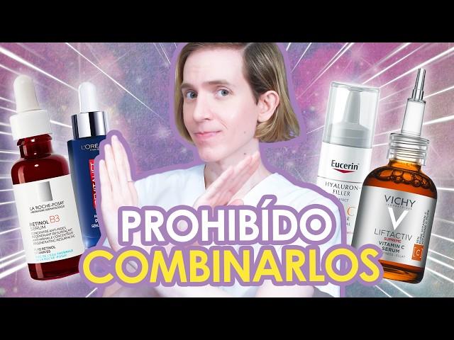 NO COMBINES ESTOS PRODUCTOS / ACTIVOS - Guía de combos que NO DEBERÍAS HACER - Simon Scarano