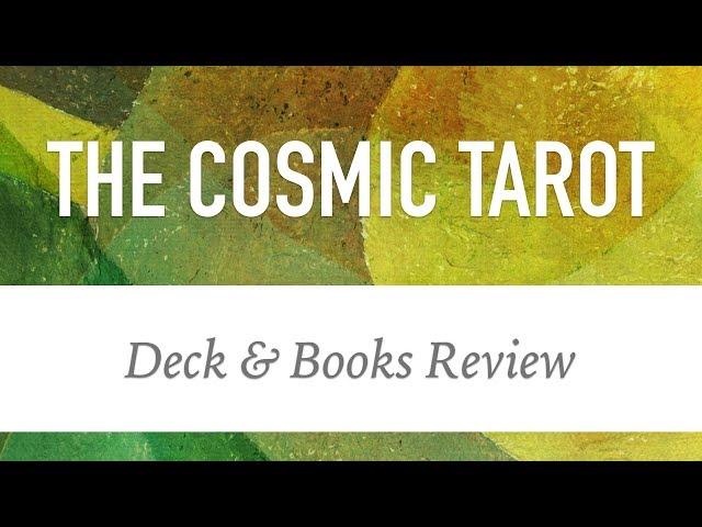 The Cosmic Tarot Deck and Books Review