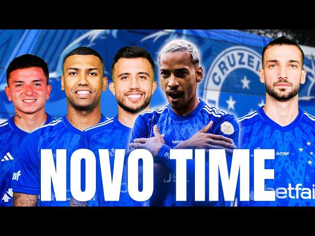  O NOVO TIME DO CRUZEIRO 2024: Transformação CABULOSA! Seabra Cadabra! 