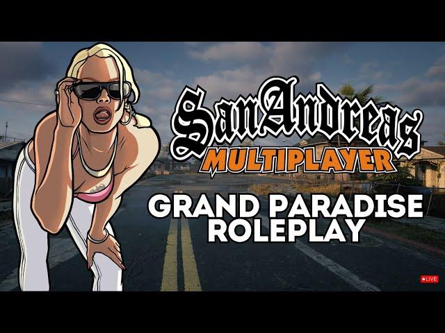 San Andreas Multiplayer Livestream - Grand Paradise Roleplay (Vertical)