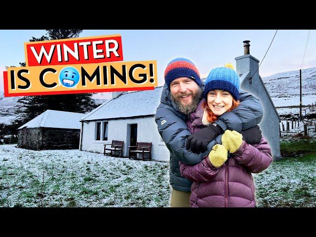 Preparing For Winter At Our Cottage On The Isle of Skye, Scottish Highlands Ep45