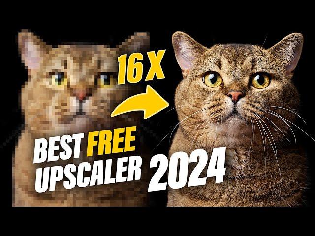 Best 3 FREE Image Upscalers in 2024 + Comparison!