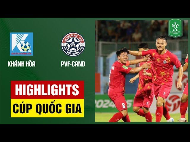 Highlights: Khánh Hòa - PVF-CAND | "HỔ" ghi bàn nhưng cơn lốc đỏ quá mạnh