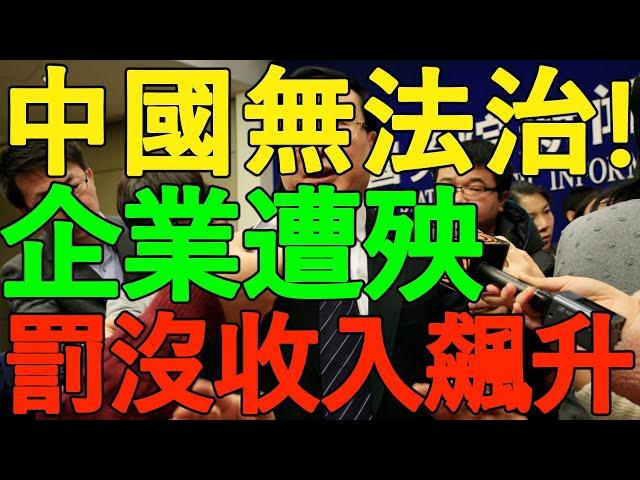 【向松祚預言成真】中國無法治！企業遭殃，遠洋捕撈、罰沒收入飆升！當權力不受控制，私有財產不受保護，給再多的政策都沒用！