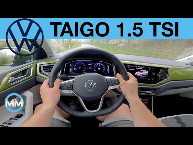 Volkswagen Taigo 1.5 TSI POV Test Drive + Acceleration 0-200 km/h