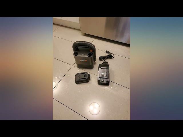 WORX WX030L 20V Power Share Cordless Cube Vac Compact Vacuum revieww
