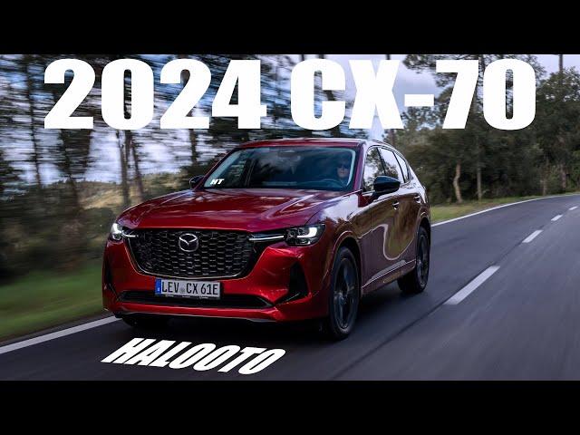 Redesigned All New 2024 Mazda CX-70 SUV