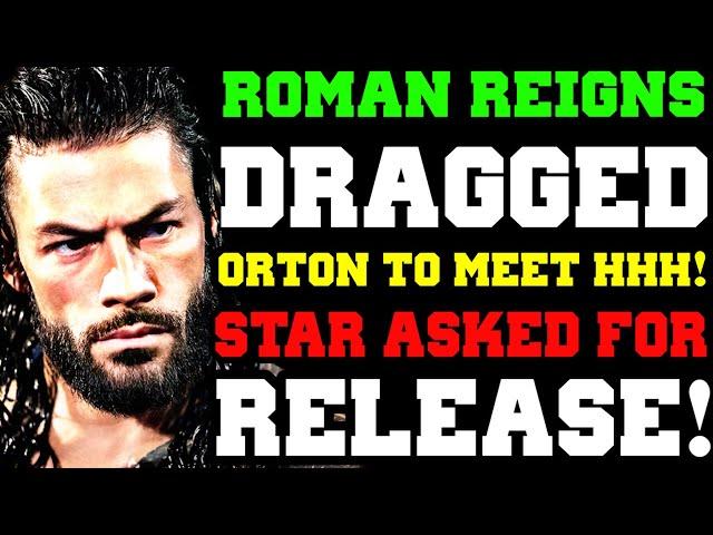 WWE News! Roman Reigns Dragged! Heel Turn TEASED On Smackdown! Wrestler RELEASED! Orton To Meet HHH!