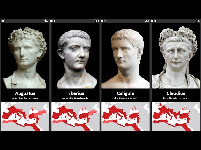 Timeline of the Roman and Byzantine Emperors