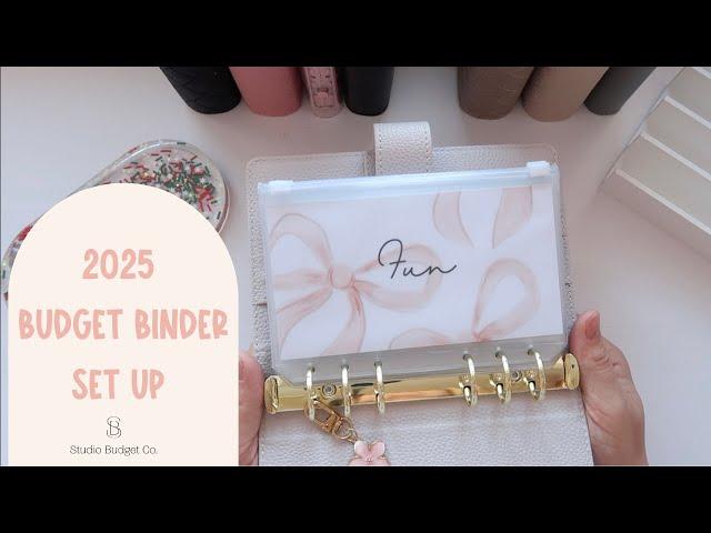 2025 Budget Binder Set Up | Cash Stuffing