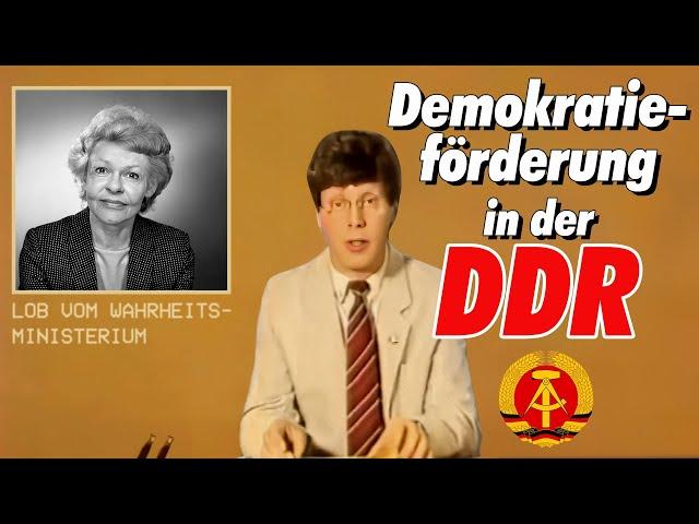 Demokratieförderung in der DDR