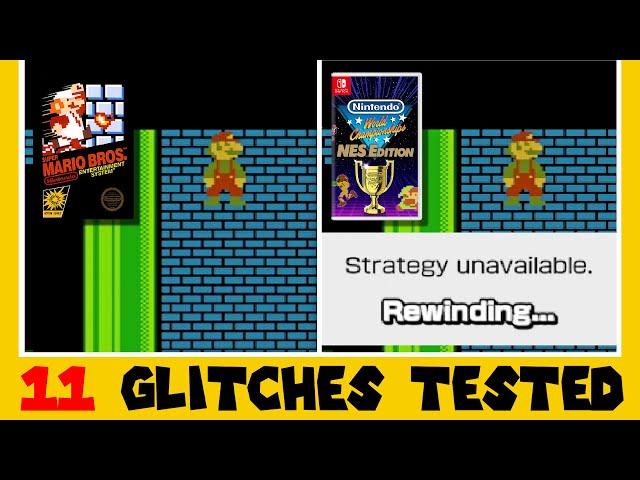 11 Old Glitches Tested in Nintendo World Championships: NES Edition