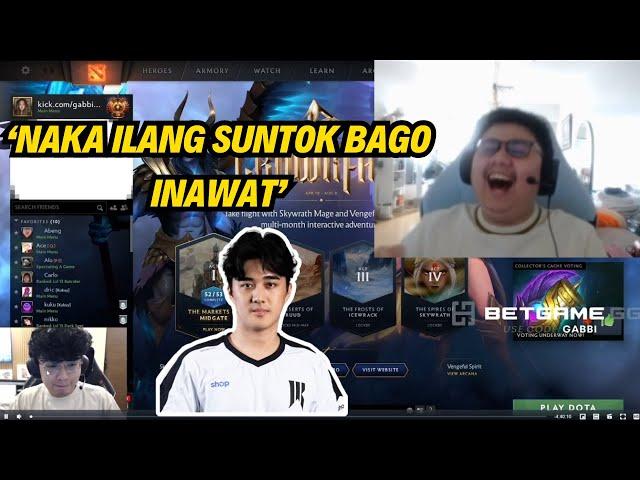 Gabbi nilambing ng suntok ni Abed - Armel's Reaction : Gabbi vs Abed