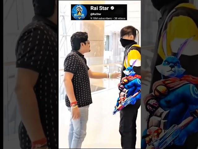 Rai star face reveal video Gyan bhai #rai star #ShortTrending #badga99ff  #TondeGamer #total gaming