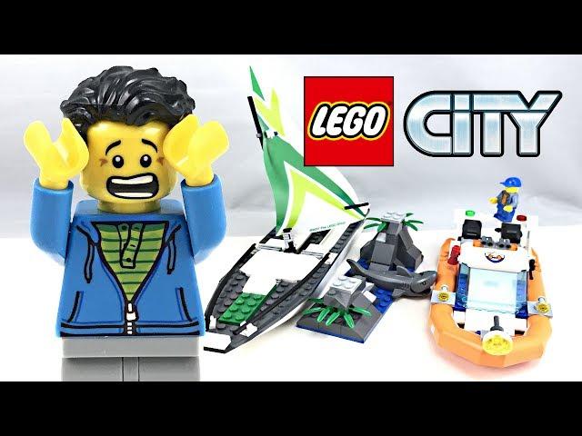 LEGO City Sailboat Rescue review! Summer 2017 set 60168!