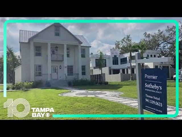 The oldest home in Manatee County is back on the market after years of repairs